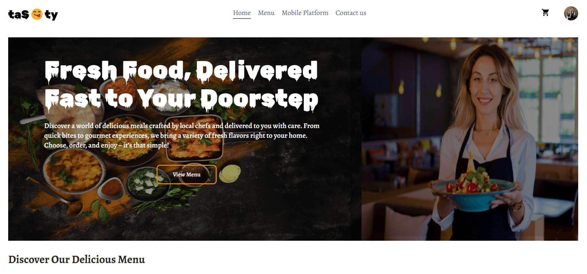 Food Delivery Website