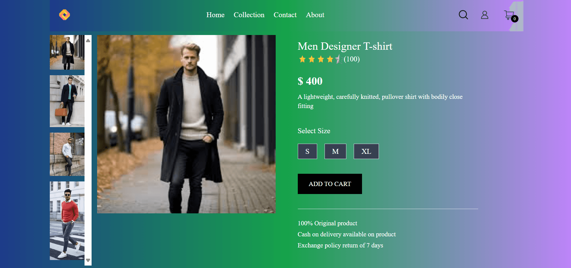 E-Commerce Clothing Website